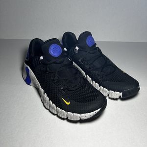 Nike Free Metcon 4 'Black Yellow Ochre Lapis' CZ0596-002 Women's Size 9.5 New